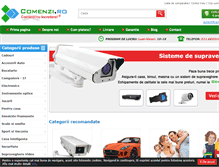 Tablet Screenshot of comenzi.ro